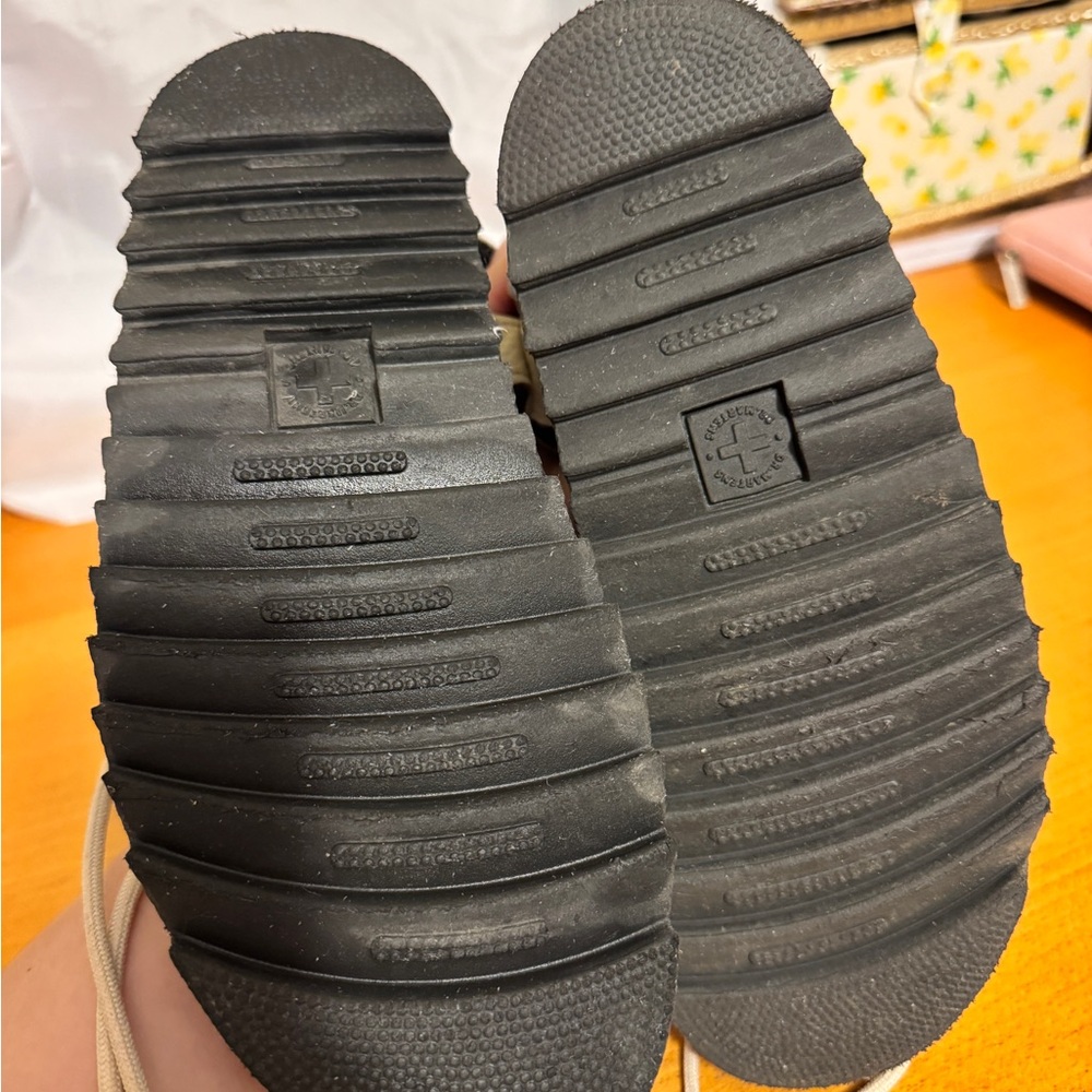 Dr. Martens Cream Lace-Up Sandals - Picture 5 of 5